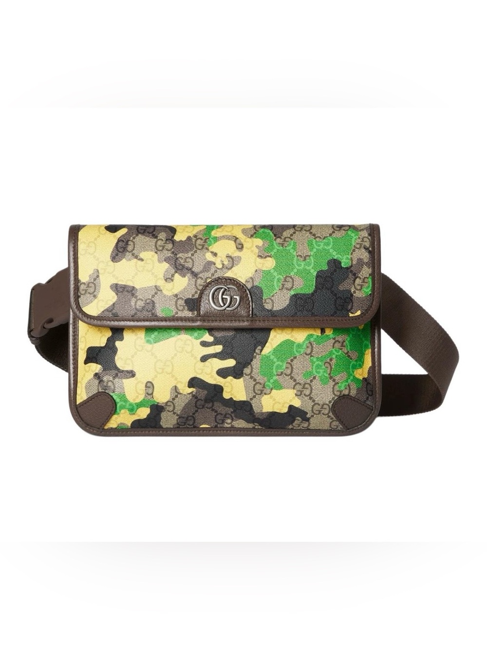 GUCCI GG Monogram Coated Fabric Fanny Pack Belt Bag
